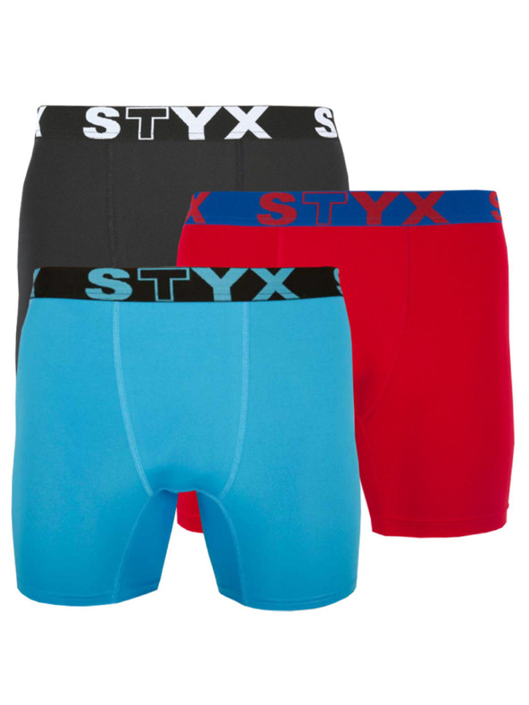 Styx Set od tri - muške funkcionalne bokserice Styx više boja