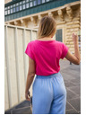 Moodo Pamučna ljubičasta bluza Moodo