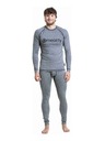 Meatfly Meatfly muška termo majica Avery Charcoal Heather
