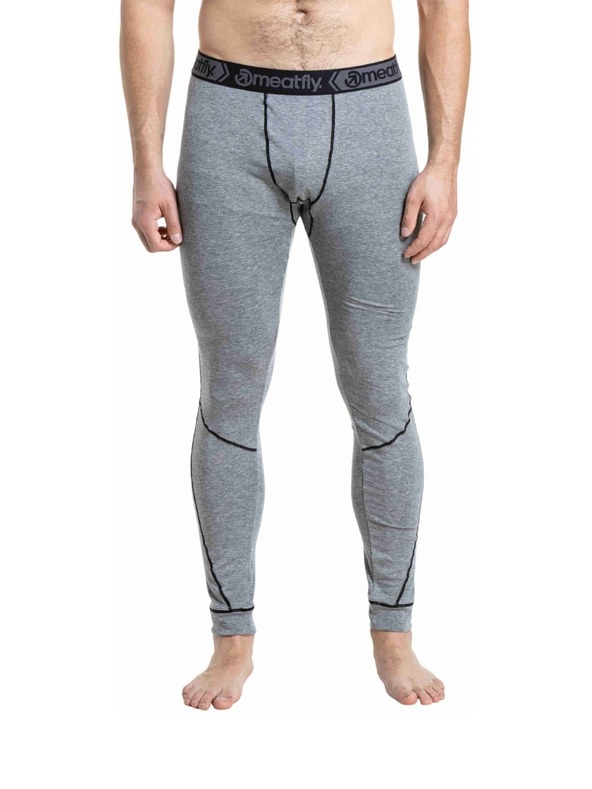 Meatfly Meatfly muške merino hlače Lucas Charcoal Heather