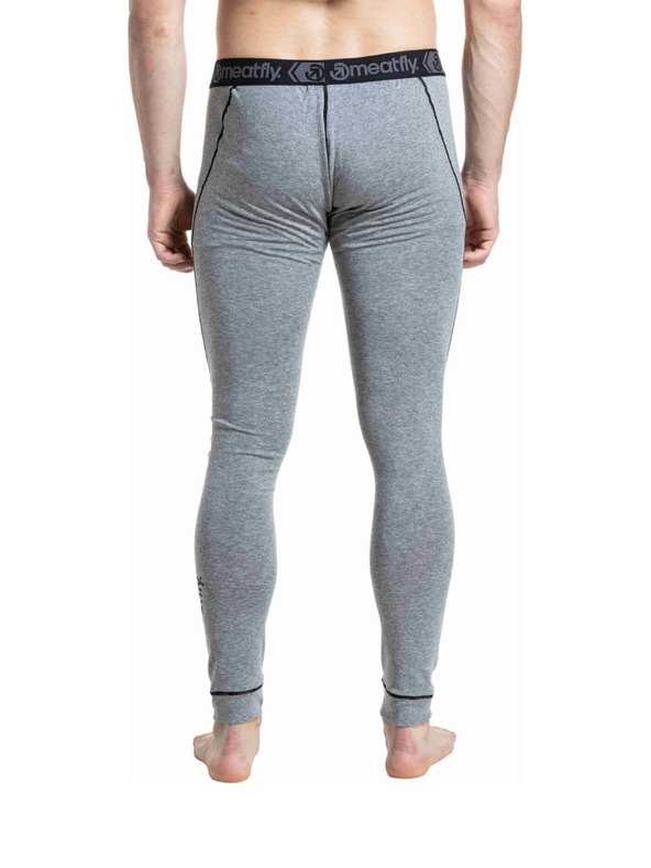 Meatfly Meatfly muške merino hlače Lucas Charcoal Heather