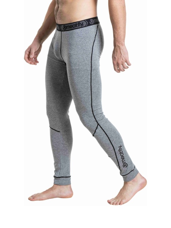 Meatfly Meatfly muške merino hlače Lucas Charcoal Heather