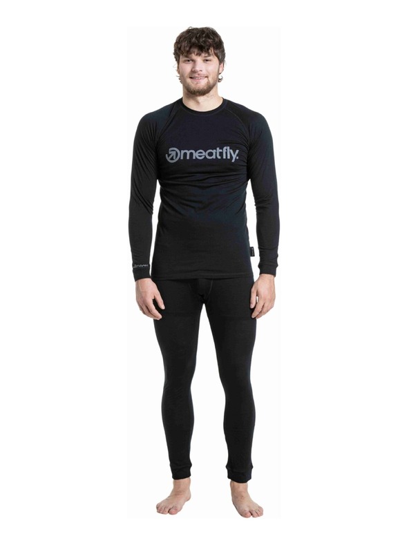 Meatfly Meatfly muške merino hlače Nicolas Black