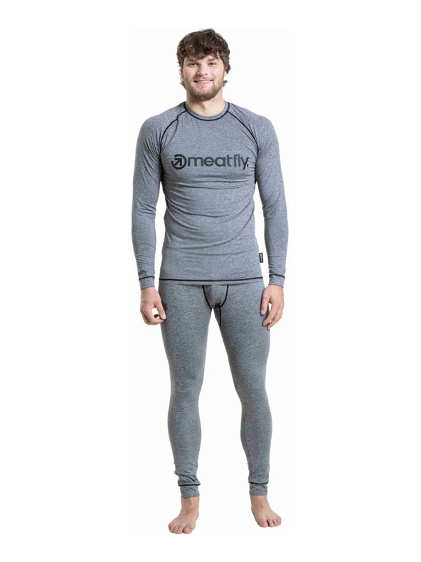 Meatfly Meatfly muške termo hlače Sloan Charcoal Heather