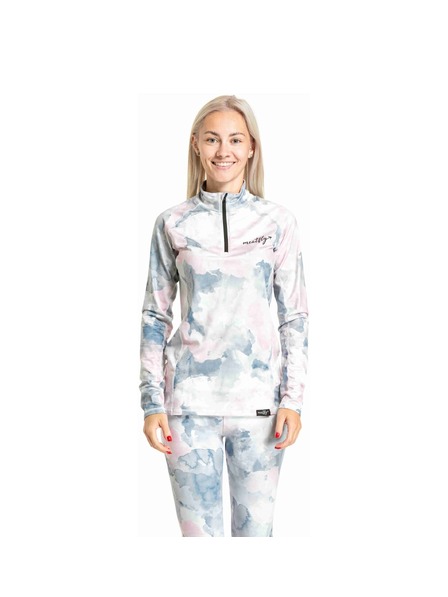 Meatfly Meatfly ženska termo majica Esme Clouds Pink