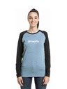 Meatfly Meatfly ženska merino majica Grace Cloud / Black