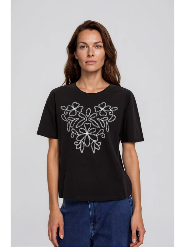 Moodo Bluza s aplikacijom crna Moodo