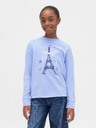 GAP Dječja oversize majica s logom Gap & Disney GAP