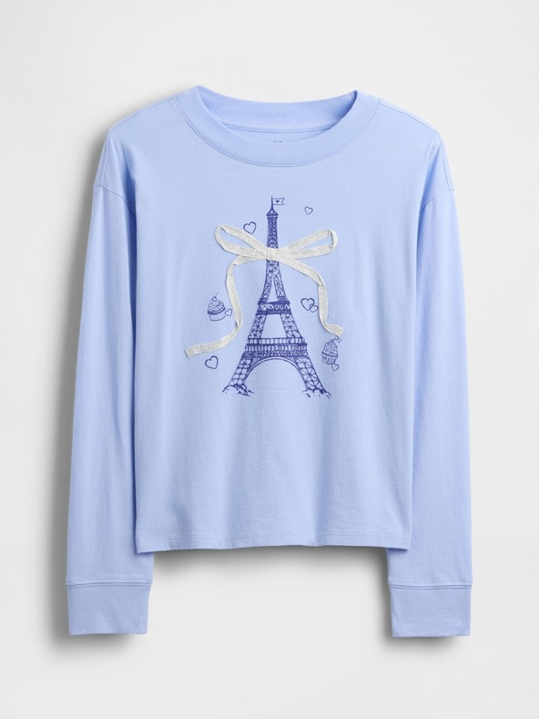 GAP Dječja oversize majica s logom Gap & Disney GAP