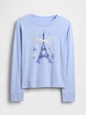 GAP Dječja oversize majica s logom Gap & Disney GAP