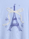 GAP Dječja oversize majica s logom Gap & Disney GAP