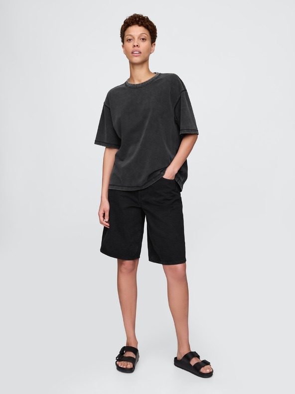 GAP Crop majica Heavyweight Unisex GAP
