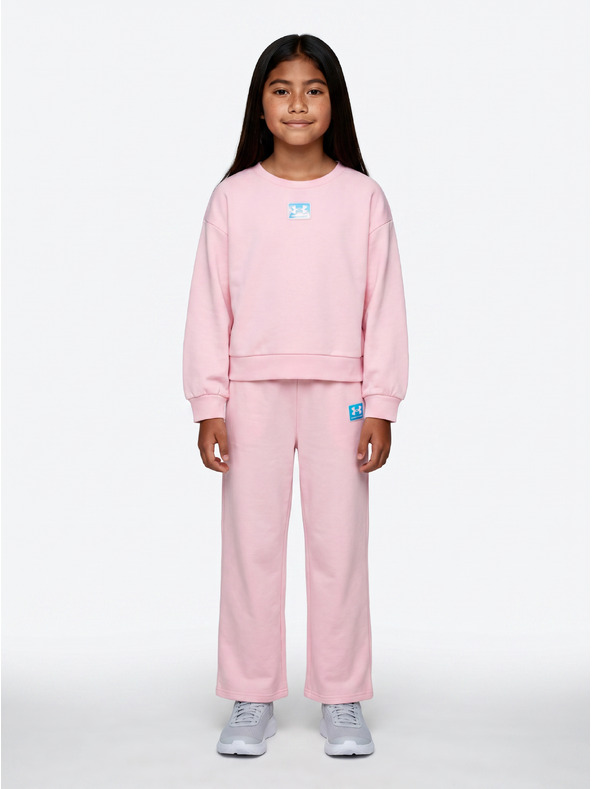 Under Armour Djevojački komplet Under Armour UA RIVAL CREW FLARE SET