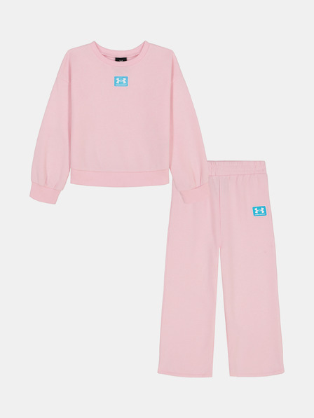 Under Armour Djevojački komplet Under Armour UA RIVAL CREW FLARE SET