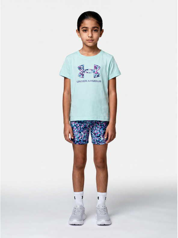 Under Armour Djevojčački set Under Armour UA PRINTED BIKE SHORT SET