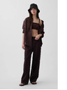 GAP Lanena oversized košulja GAP