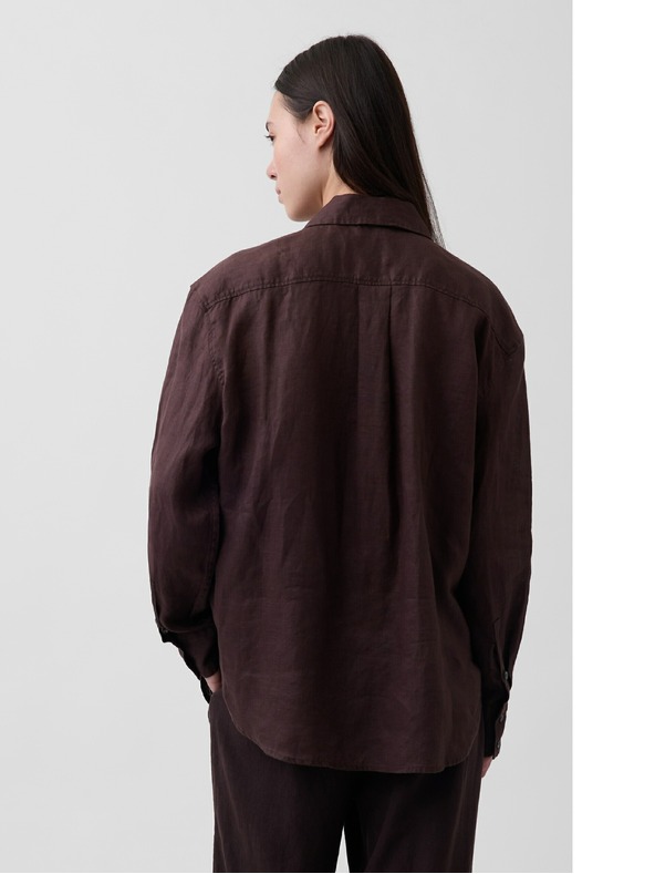 GAP Lanena oversized košulja GAP