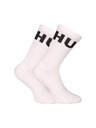 HUGO Set od tri - HUGO visoke čarape bijele