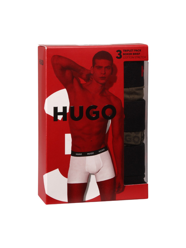 HUGO Set od troje - muške bokserice HUGO višebojna