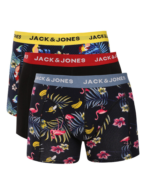 Jack & Jones Flower 3-pack Bokserice