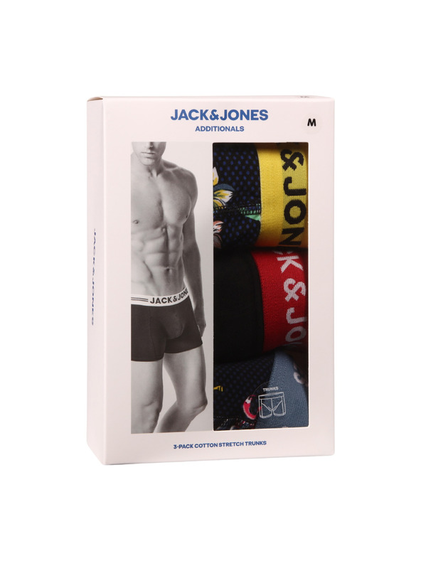 Jack & Jones Flower 3-pack Bokserice