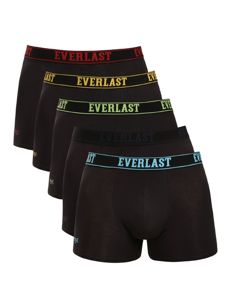 Everlast Set od pet - muške bokserice Everlast crne