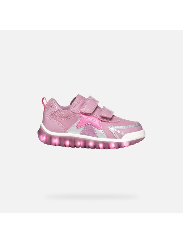 Geox Geox Lightyloo roze tenisice za djevojčice