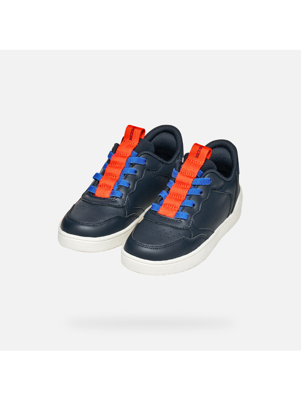 Geox Crne djecje tenisice Geox Washi-ba Fast in