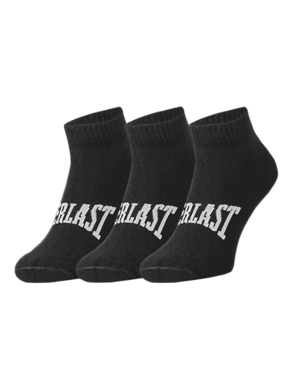 Everlast Komplet od tri - čarape Everlast do gležnja crne