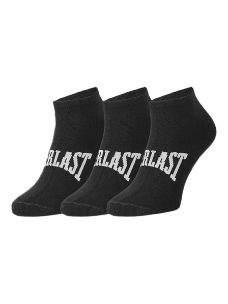 Everlast Komplet od tri - čarape Everlast do gležnja crne