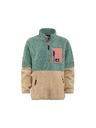 Horsefeathers Ženska flisava hoodie Elvira - frosty green