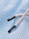Ombre Clothing Muške dvobojne kupaće gaće od teksturirane materijala – plavo-ružičaste V3 OM-SRSS-0215 Ombre Clothing