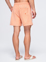 Ombre Clothing Muške kupaće gaće od tkanine s матном površinom – pastelno narančaste V3 OM-SRSS-0216 Ombre Clothing