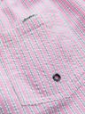 Ombre Clothing Muške kupaće gaće od teksturirane prugaste materijala – ružičaste V2 OM-SRSS-0214 Ombre Clothing