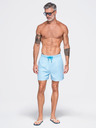 Ombre Clothing Muške kupaće gaće od tkanine s матном površinom – svijetlo plave V5 OM-SRSS-0216 Ombre Clothing