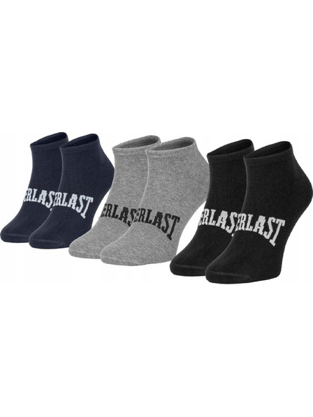 Everlast Komplet od tri - čarape Everlast do gležnja višebojna