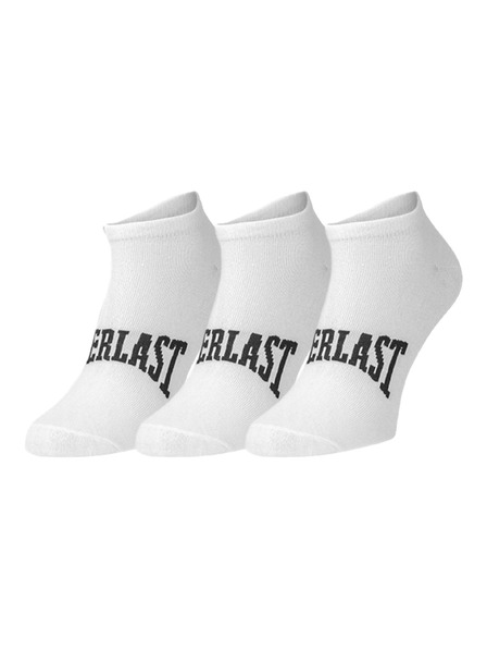Everlast Komplet od tri - čarape Everlast do gležnja bele