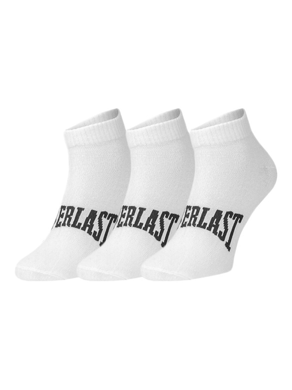 Everlast Komplet od tri - čarape Everlast do gležnja bele