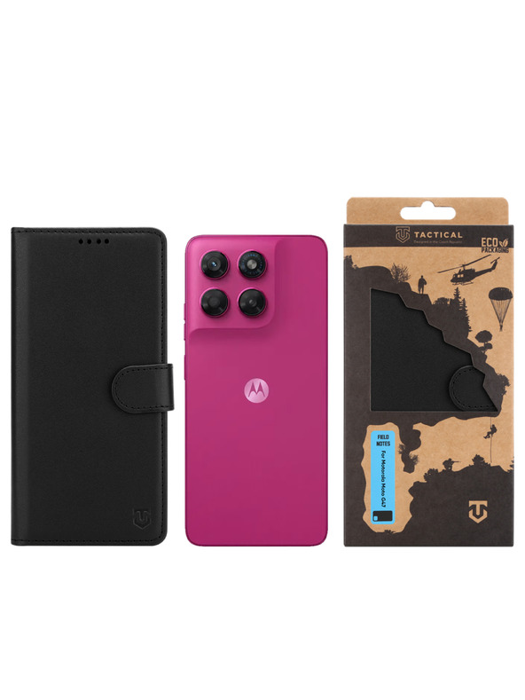 Tactical Tactical Field Notes za Motorola Moto G47 Black