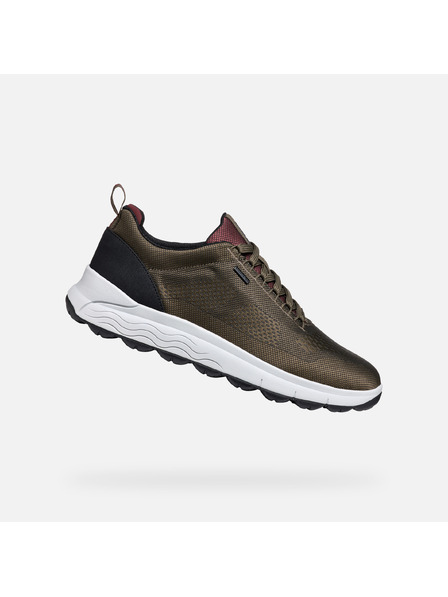 Geox Geox Spherica 4x4 b abx muške kaki tenisice