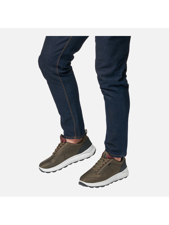 Geox Geox Spherica 4x4 b abx muške kaki tenisice
