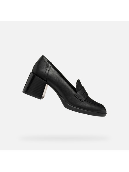 Geox Crna ženska obuća na petu Geox Walk Pleasure 55T
