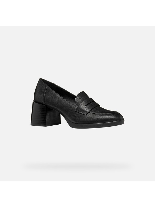 Geox Crna ženska obuća na petu Geox Walk Pleasure 55T