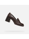 Geox Tamno smeđa ženska obuća na petu Geox Walk Pleasure 55T