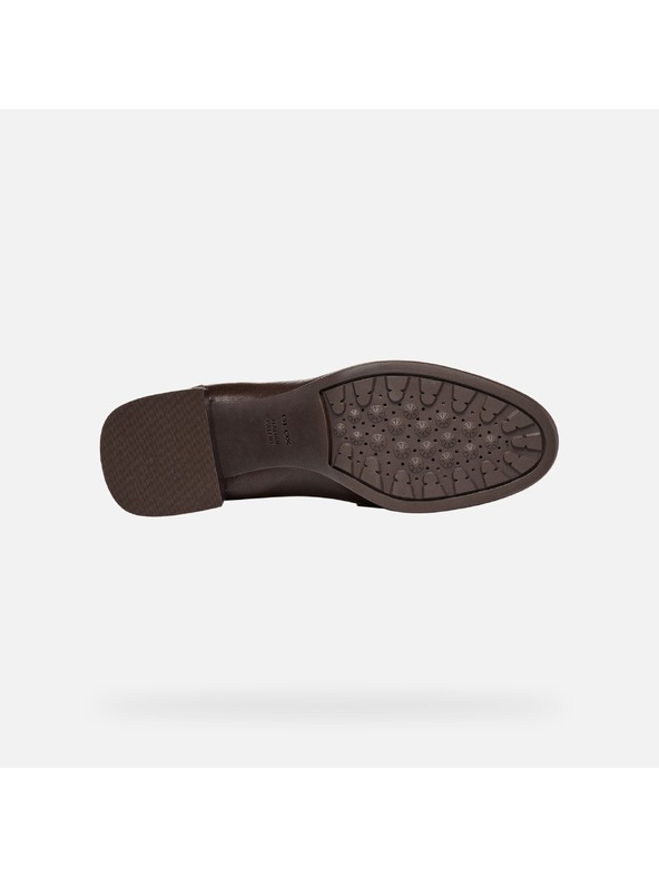 Geox Tamno smeđa ženska obuća na petu Geox Walk Pleasure 55T