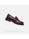 Geox Tamno smeđe ženske mokasine Geox Serilda