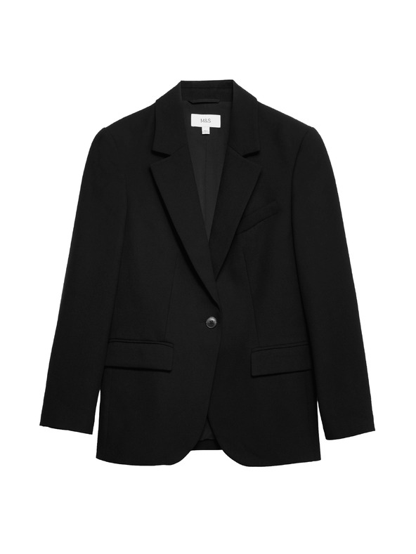Marks & Spencer Jednostruki sako Marks & Spencer crna