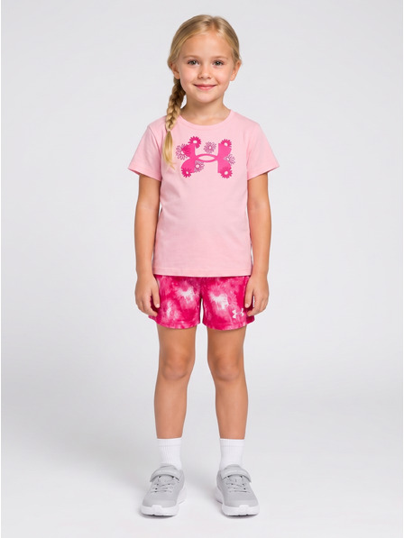 Under Armour Djevojčački set Under Armour UA PRINTED BIKE SHORT SET