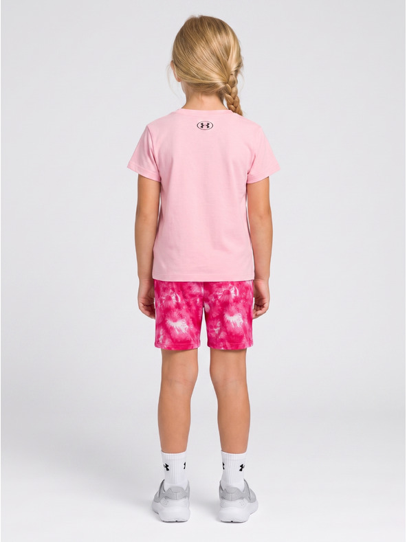 Under Armour Djevojčački set Under Armour UA PRINTED BIKE SHORT SET