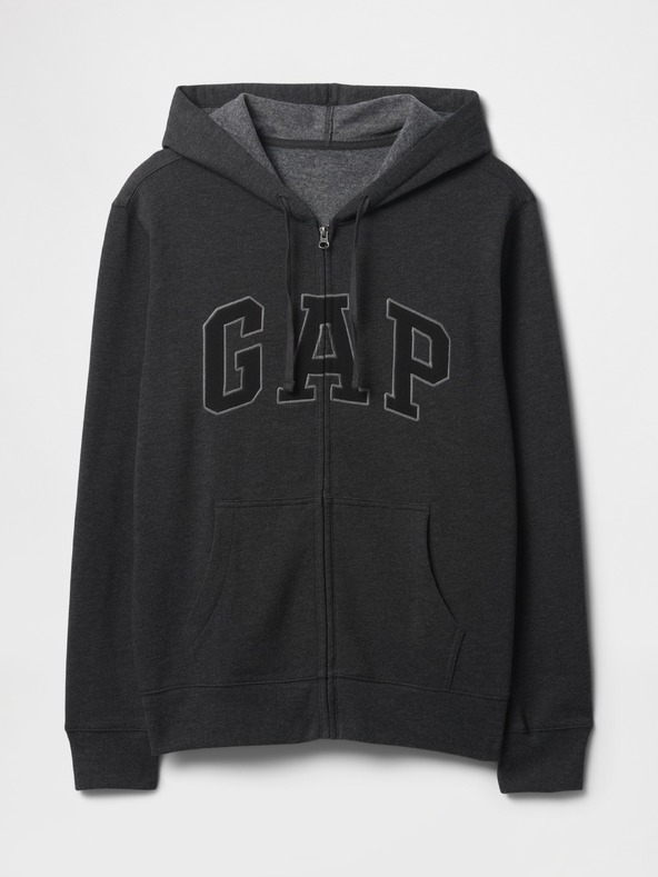 GAP Majica s patentnim zatvaračem i logom Gap